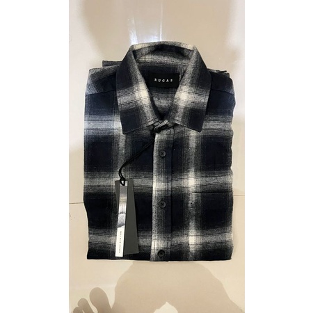 Rucas Flannel Onyx & ruby