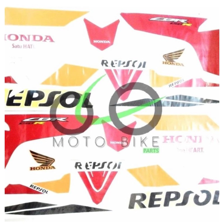 Striping Honda Cbr 150 K45G Repsol
