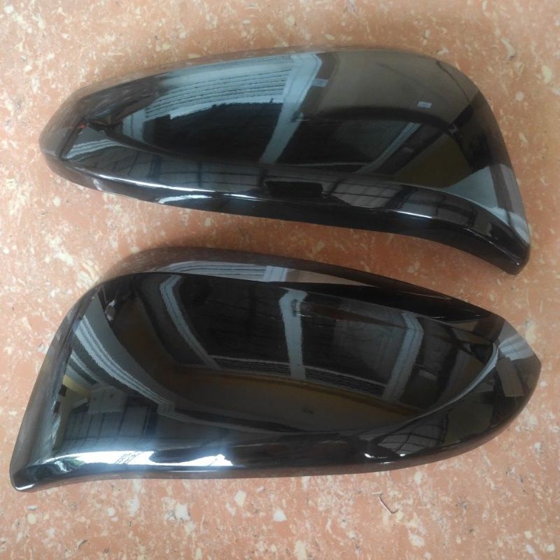 Cover spion chrome TOYOTA ALL NEW FORTUNER vrz / Reborn innova inova hilux 2016 sd 2022 hitam doff / glossy black piano / carbon / chrome crome 2021 2019 2018 2017