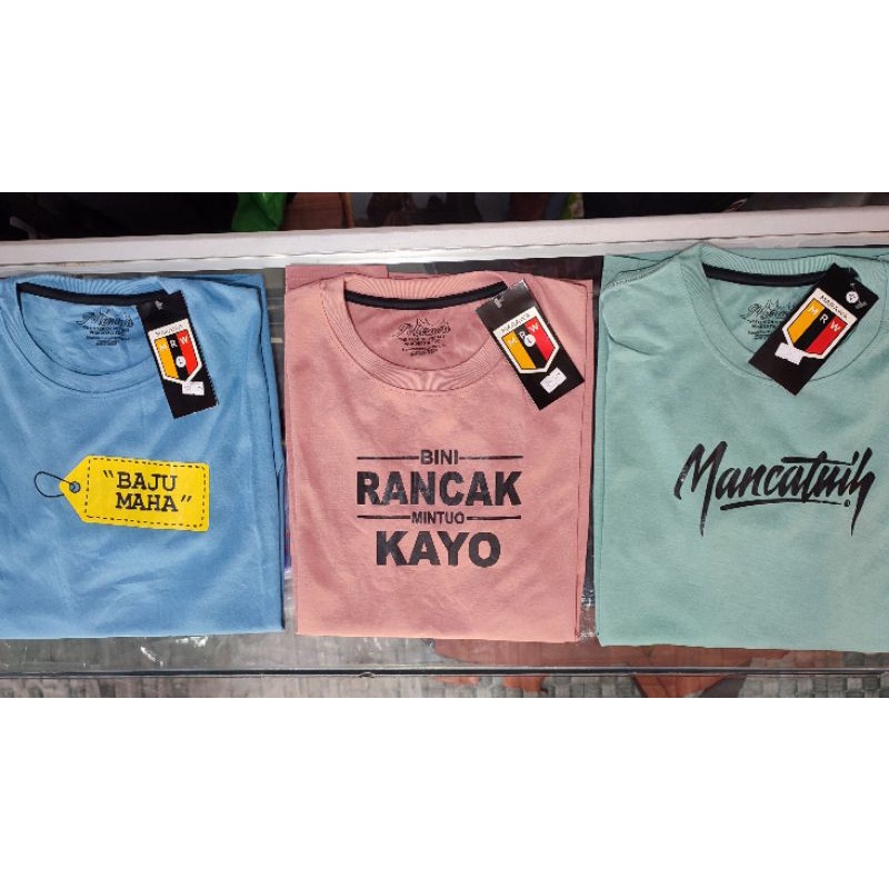 Baju Kaos Kata Minang