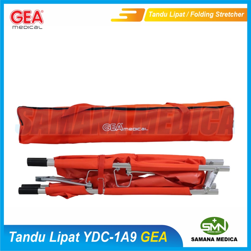 Tandu Lipat 2 / Folding Stretcher 2 GEA - YDC 1A9 Aluminium Kuat Murah