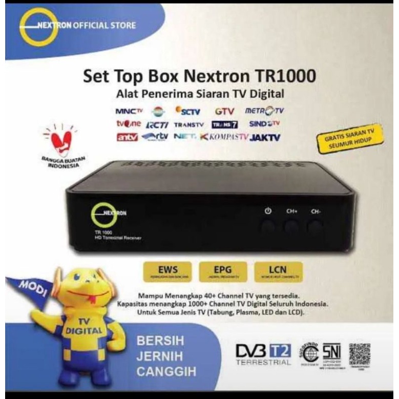 STB nextron TR1000/set top box nextron TR1000/set top box murah