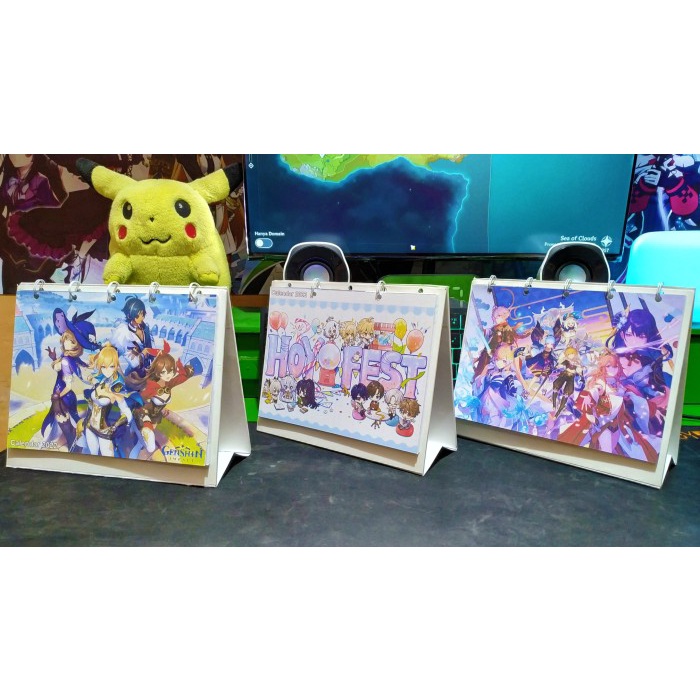 

✨NEW✨ - KALENDER Meja 2022 Genshin Impact/HoYoFEST