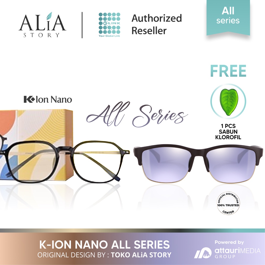 K Ion Nano (All Series) Premium 5 6 7 8 K Link Original Kacamata Terapi K-Link Official Store K-Link