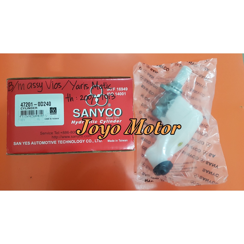 MASTER REM ATAS ASSY SANYCO VIOS / YARIS MATIC 47201-0D240/0D280