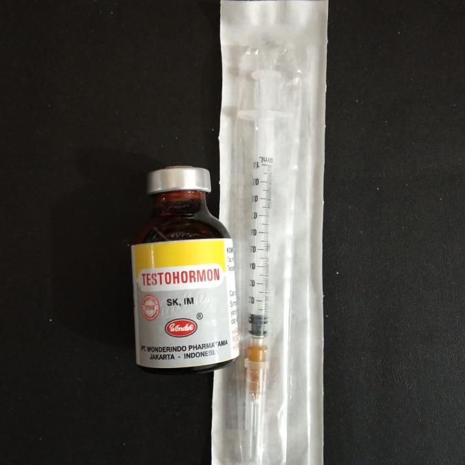 TESTOHORMON INJEKSI hormon kawin reproduksi hewan jantan betina