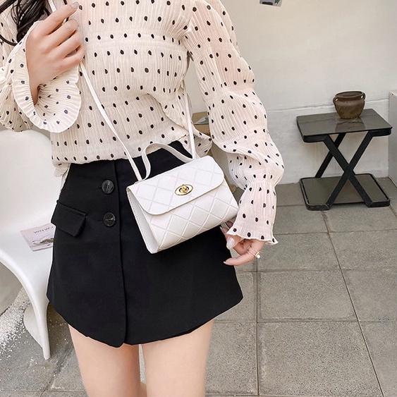 Tas Selempang Wanita Ringer Baru Tren /Tas Persegi Kecil /korea Tas Fashion Masa Kini /Tas Import