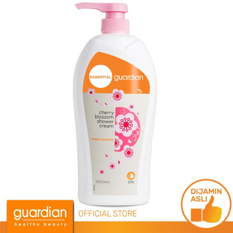 Guardian Essential Milk &amp; Silky Shower Cream 1L 1000ml