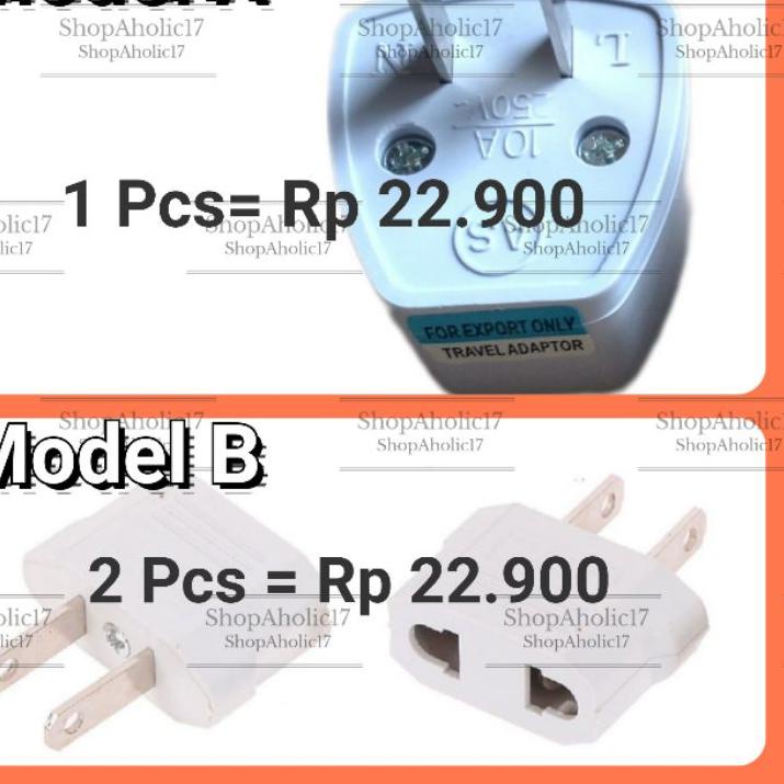 TERMURAH Colokan Listrik Taiwan Jepang US Plug Adapter Over Steker