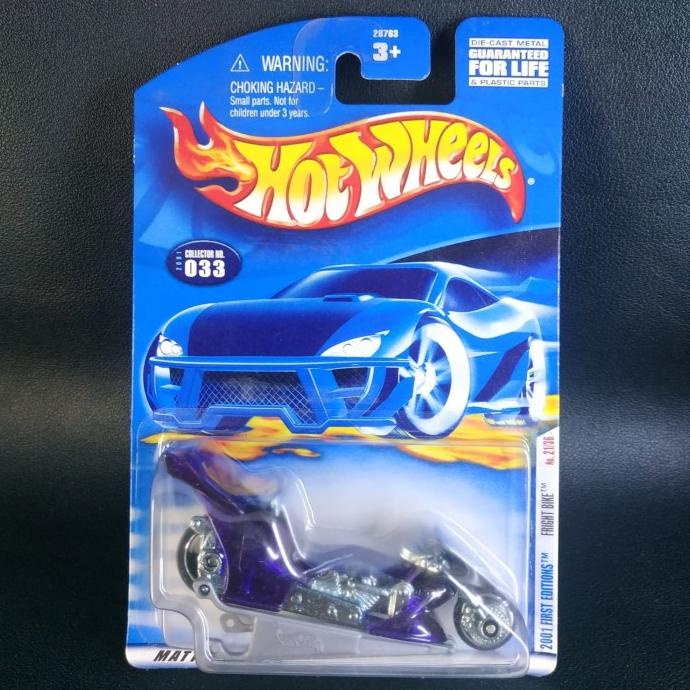 Jual Hotwheels Fright Bike Hot Wheels 2001 First Editions Shopee