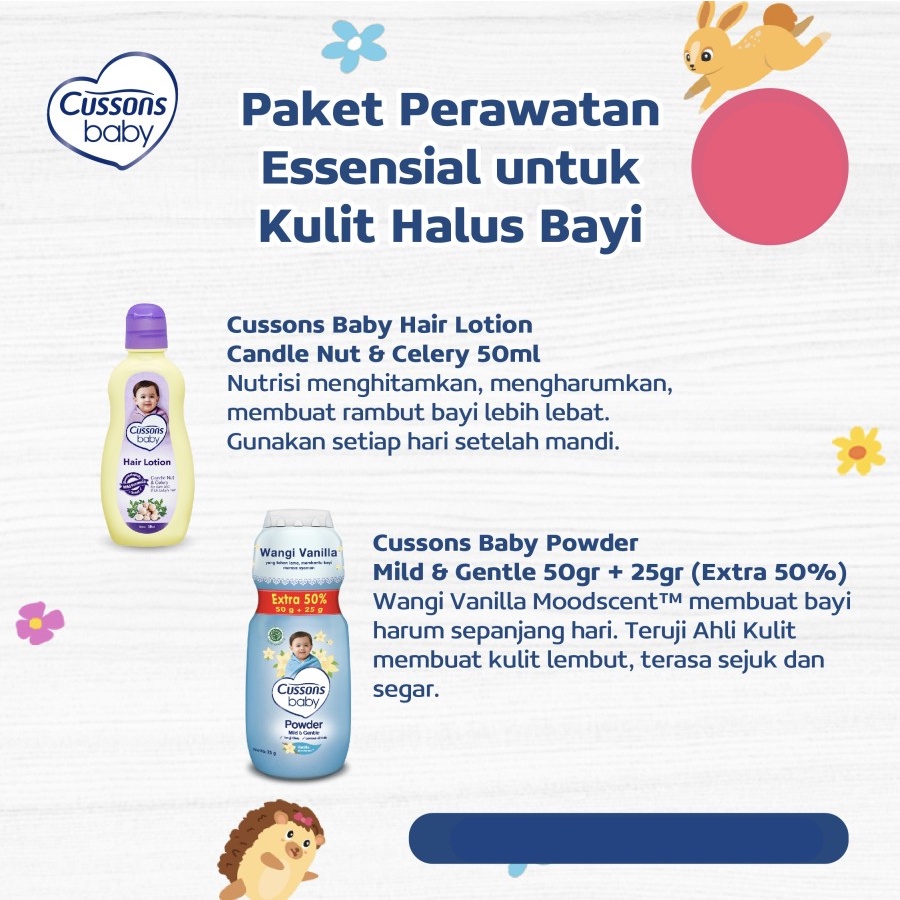 CUSSONS GIFT SET BASIC ESSENTIAL PACK / GIFT SET