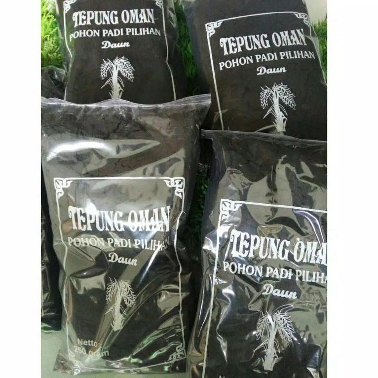 

[J(6)Y ☎] Tepung oman/Abu merang sekam pewarna alami 250 gram-terviral