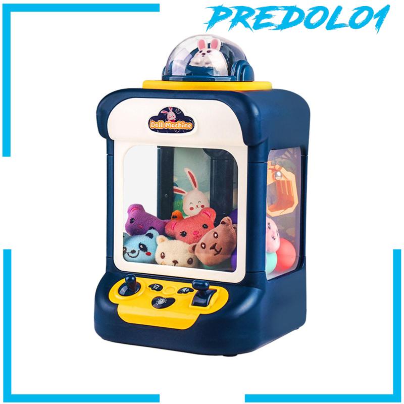 [Predolo1] Vending Grabber Machine Grab Doll Klip Boneka Dengan Suara Untuk Anak Kids