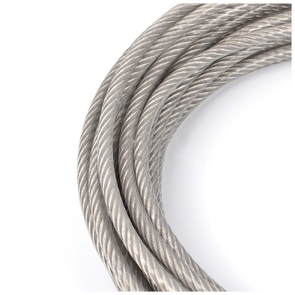 Kawat Sling Stainless Wire Rope Kawat Seling Stainless Steel 304 uk 5 mm