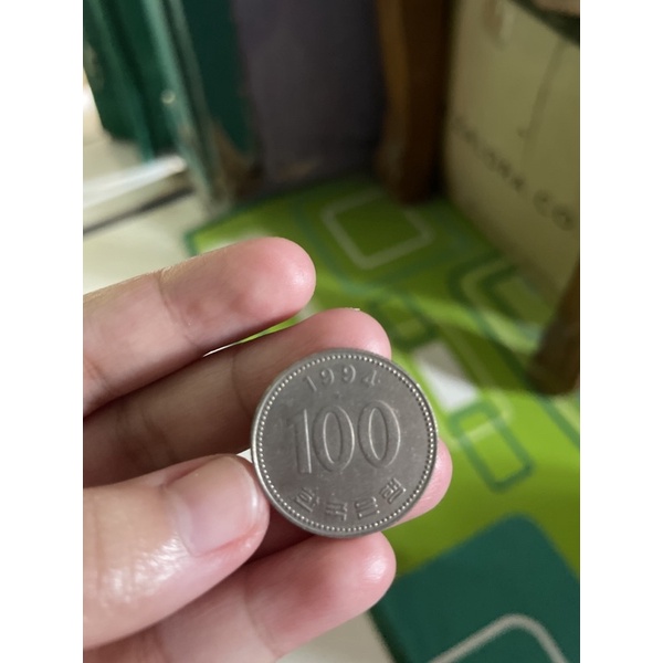 koin korea 100won tahun 1994