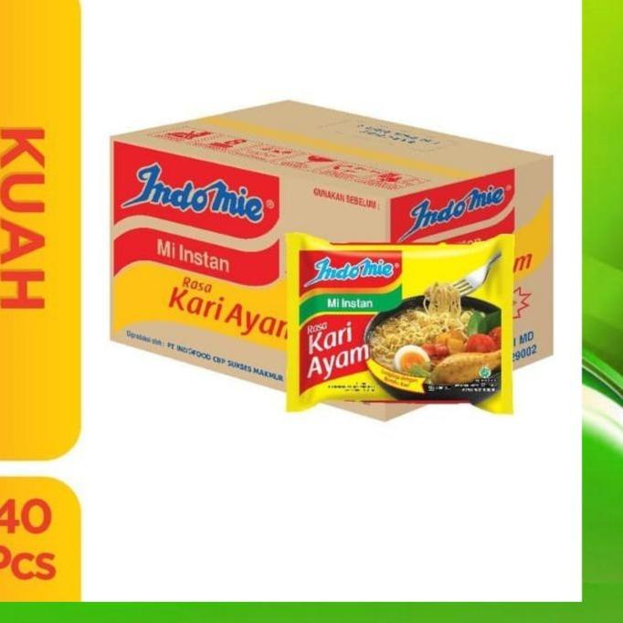 

TERBAIK Indomie kari ayam 1 dus***