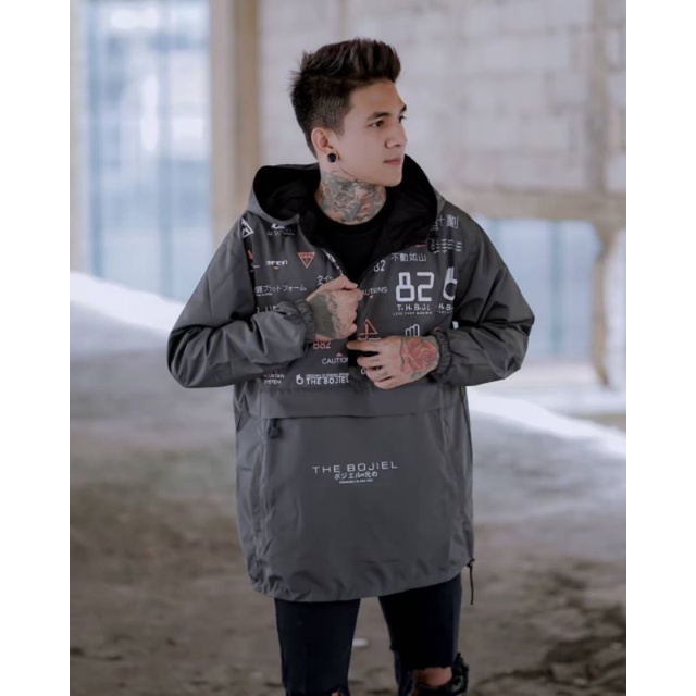 Jaket Cagole Pria Parasut #Jaket Hoodie Parasut Pria #Jaket Pria Cagole Kantong Depan JAKET CAGOULE 