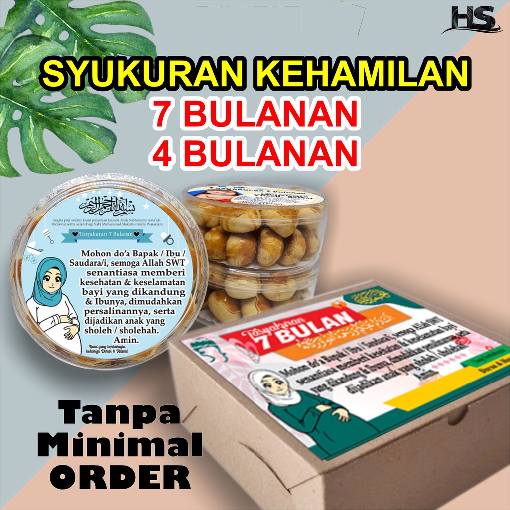

Kartu/Stiker Label Tasyakuran 4/7 Bulanan Kehamilan