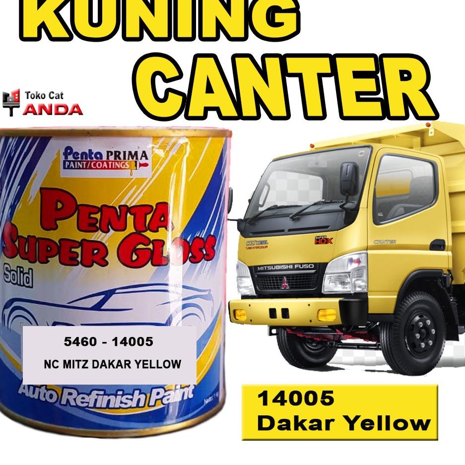 [KODE B0204] Cat Penta Dakar Yellow Kuning Canter Colt Diesel truck