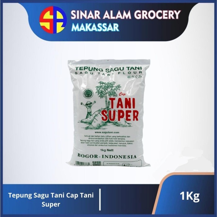 

Tepung sagu tani cap tani super 1kg