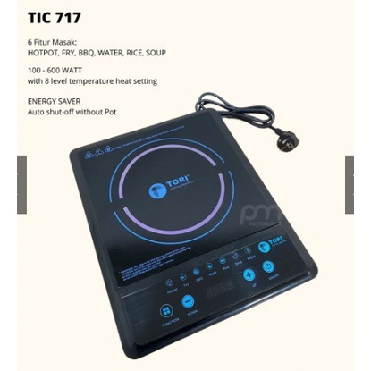 Tori Kompor Induksi Low Watt Tic-718 #Original