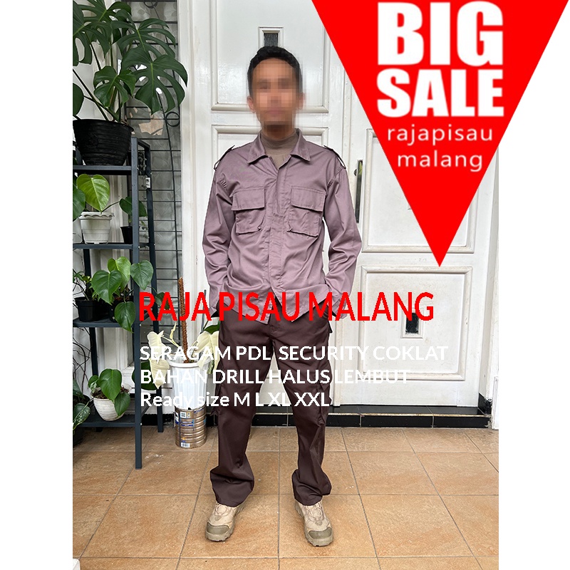 RPM Baju Seragam Satpam Security Terbaru PDL SATU Bahan Drill Premium TERBARU