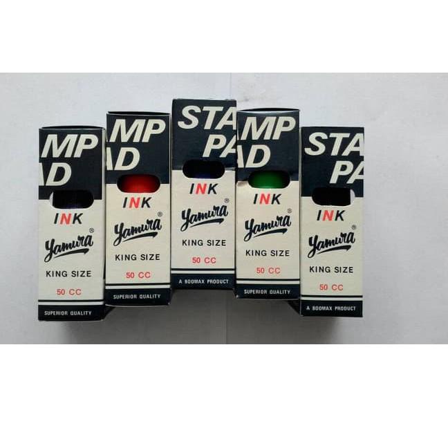

↯ Tinta Stamp Pad / Stempel Yamura King Size 50 cc ➷