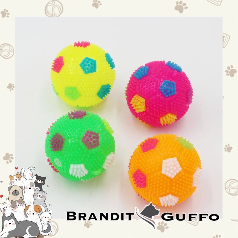 Bola sepak mainan kucing anjing cat dog toys pet ball kecil hewan maenan