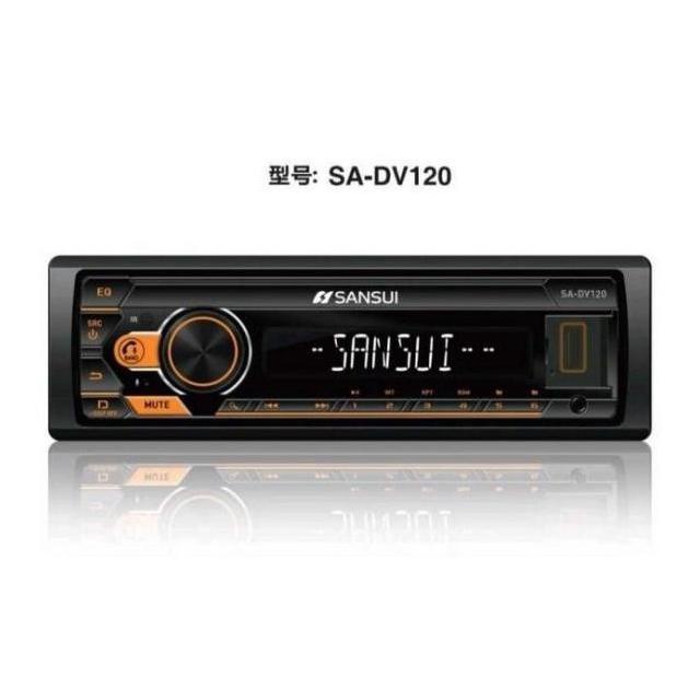 SANSUI SA-DV120 DECKLESS MP3 HEADUNIT SINGLE DIN AUDIO MOBIL UH54O56K