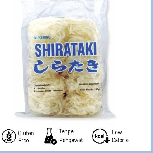 

SALE!!Mie Shirataki Kering / Mie Diet 250 gram (Isi 10 pcs)|RA5