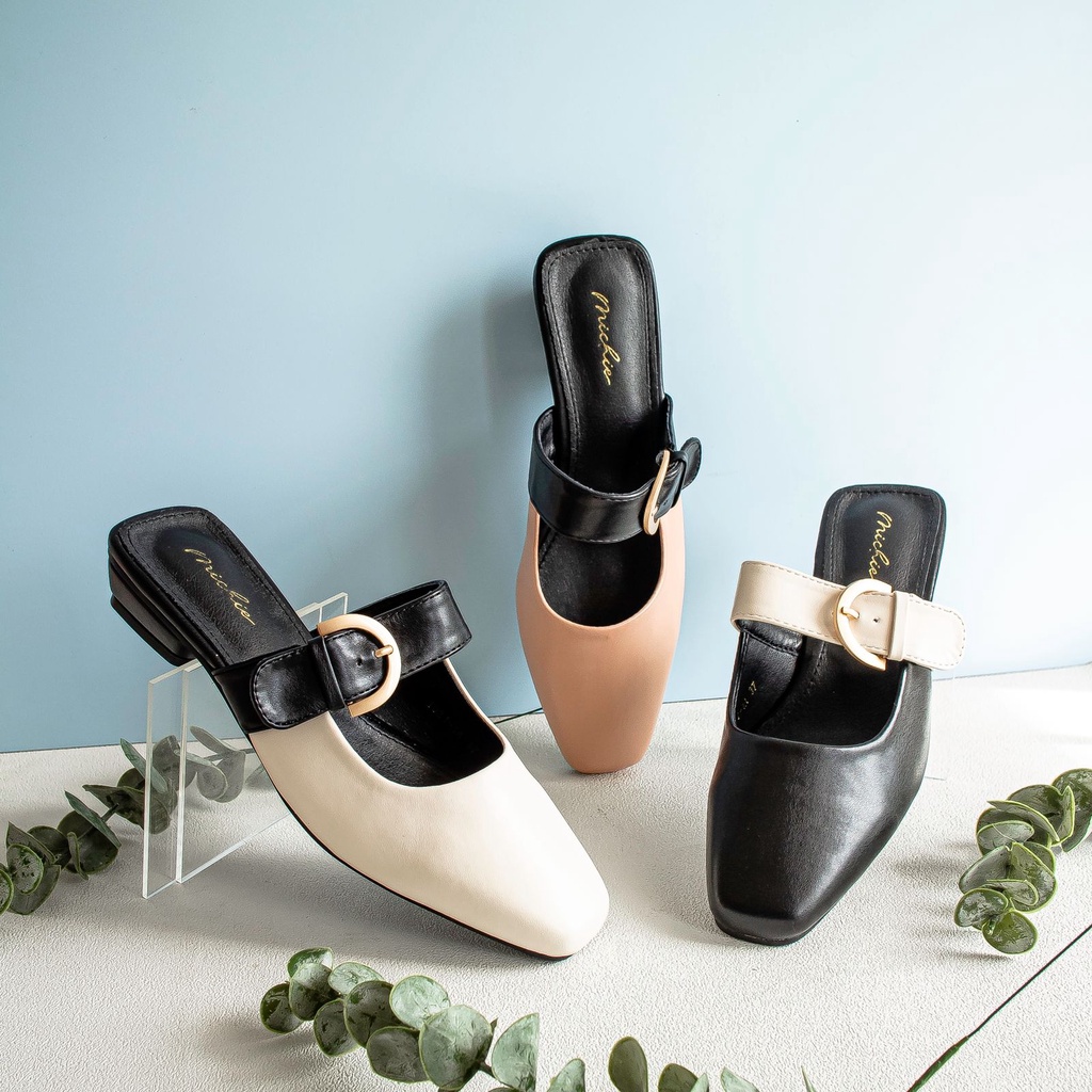 Aimee Strap Mules