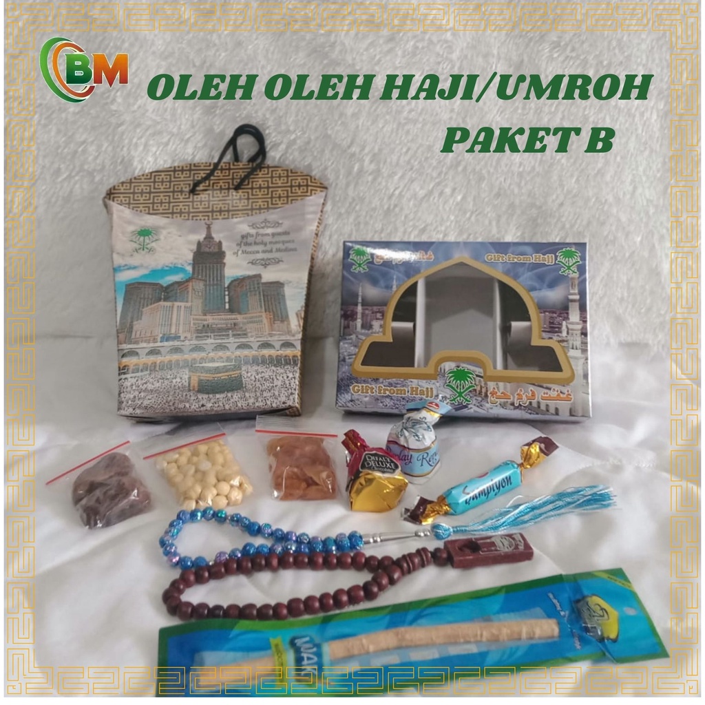 

( COD ) PAKET OLEH OLEH HAJI DAN UMROH (KATEGORI B) FREE KARTU UCAPAN