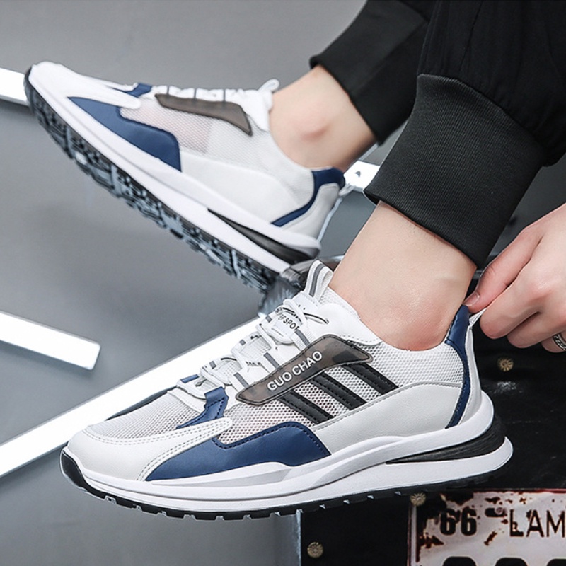 Sepatu Pria Sneakers Import - 120444 - Sepatu Olahraga Casual Sporty Trendy Termurah Fashion Cowok Keren