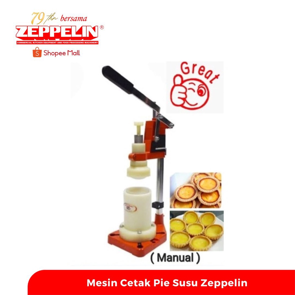 Zeppelin Mesin Cetak Pie Susu