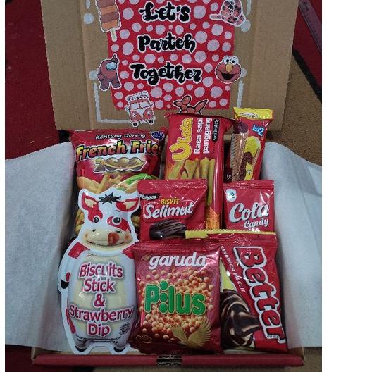 

SNACK BOX by nesyaracraft ✨ / gift / snack / hadiah / kado / hampers / birthday