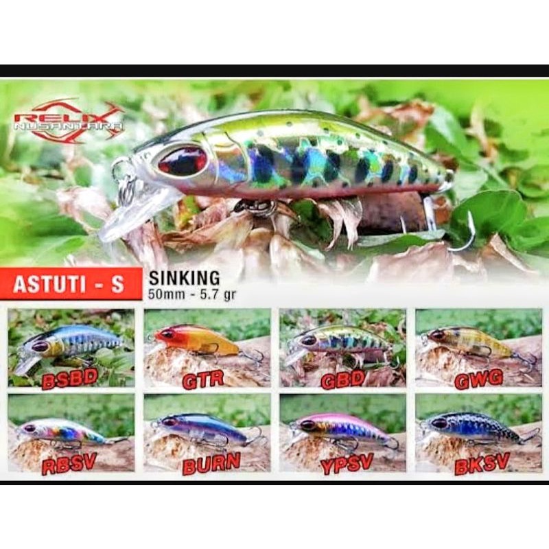 umpan minow astuti s relix nusantara