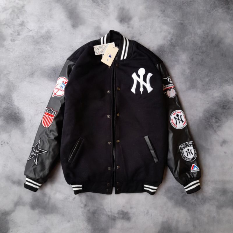 VARSITY JAKET MLB NEW YORK x NEW ERA FULLTAG &amp; LABEL