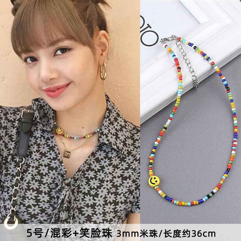 Kalung Manik Blackpink / Kalung Korea/ Bohemian