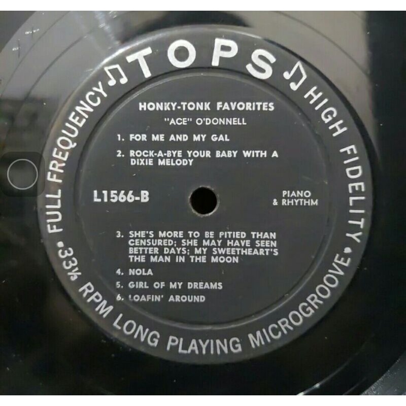 Vinyl Piringan Hitam 12&quot; Honky-Tonk Favorites