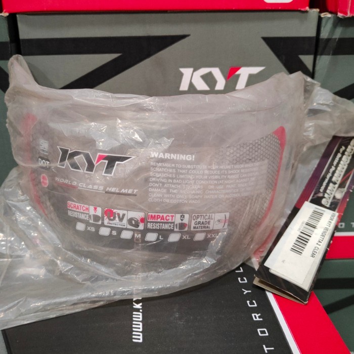 Kaca Visor Kyt Vendetta 2 Clear