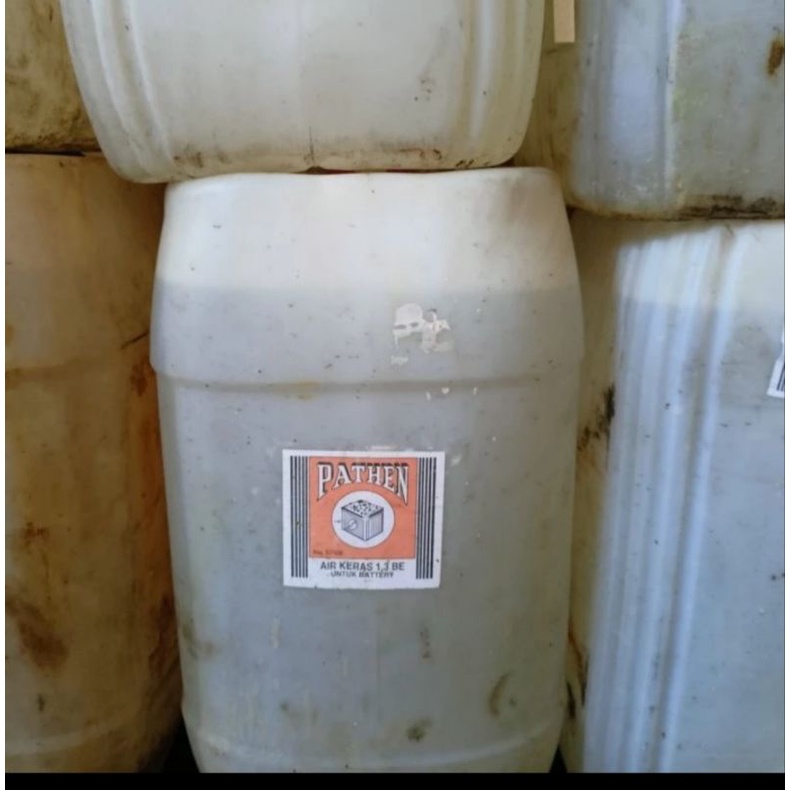 air aki air keras air batere untuk pengisian batere aki baru 1 jerigen 20 liter