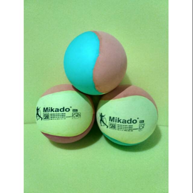 Bola voly spon mikado plastik bola mainan anak
