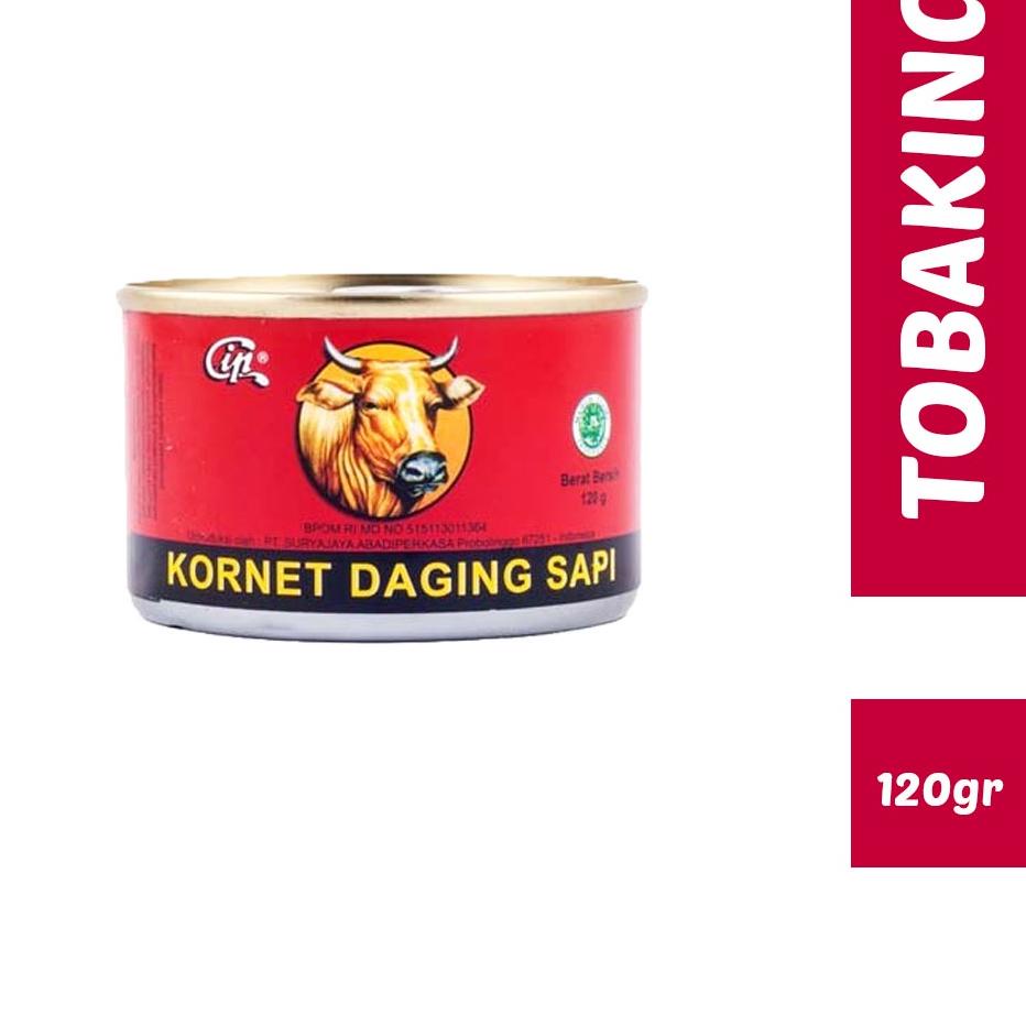 

⚡COD⚡ Kornet Sapi CIP 120 gr HALAL Corned Beef