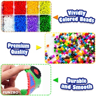 5.5 Mm DIY Perler Fuse Beads Kit Kerajinan Manik Set Pendidikan Kreatif Mainan DIY dengan Besi dan Aksesoris Hadiah