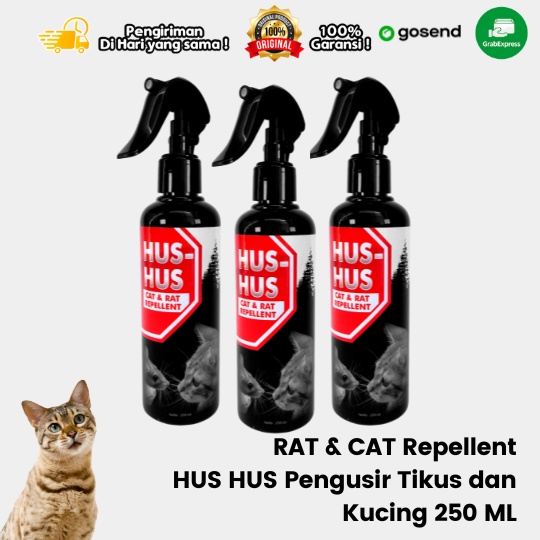 RAT CAT Repellent HUS HUS Pengusir Tikus dan Kucing 250 ML