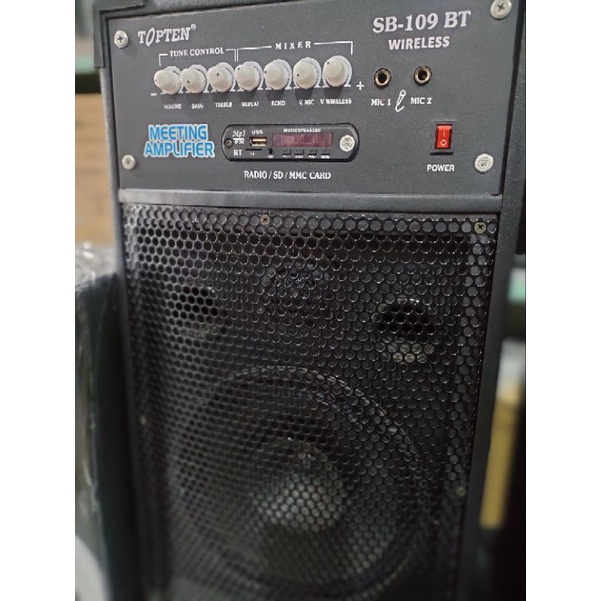 Speaker Active 10' gratis mic werless