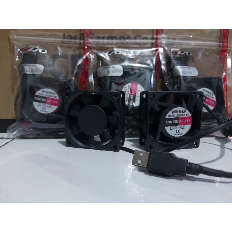 Kipas Angin Cooling Fan Pendingin Set Top Box/ STB 12Volt