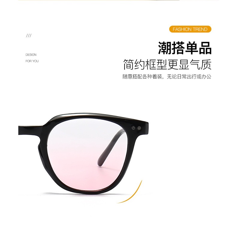 Rowling (ka-235)Terbaru 2022 Kacamata Hitam wanita Kacamata 2 warna Pink Blush on  import