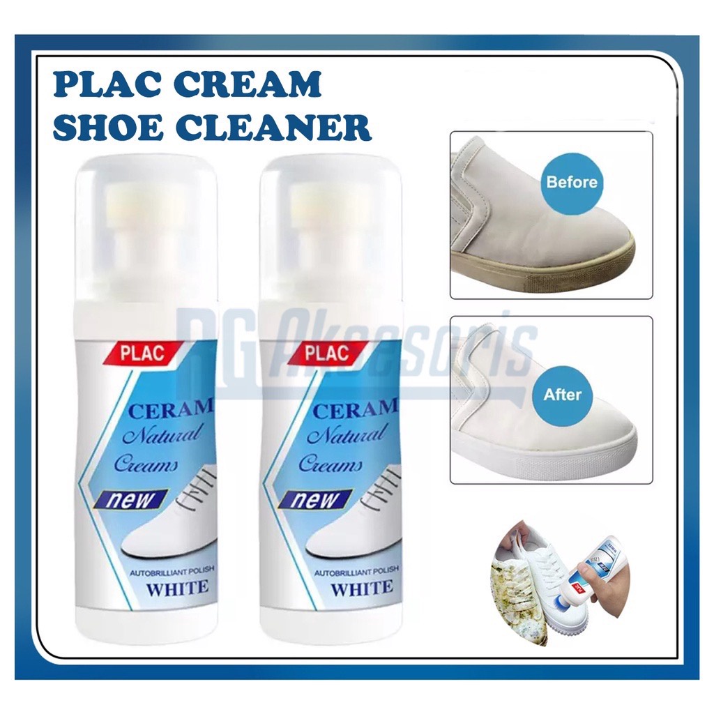 Plac Pemutih &amp; Pembersih Sepatu &amp; Sneakers / Cairan Pemutih Pembersih Sepatu Cleaner Shoes Whitening