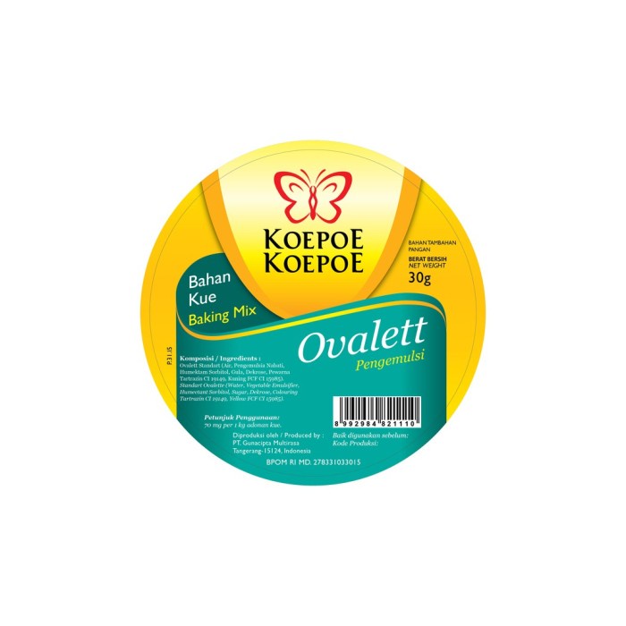 

BAKING-POWDER- OVALETT (K) -POWDER-BAKING